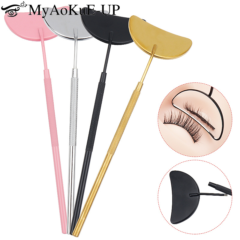 Eyelash Extension Course - 1pcs Eyelash Extension Mirror Moon Shaped