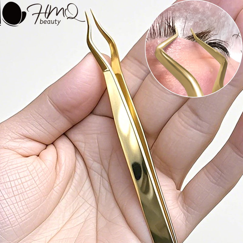 Isolation Tweezer Curved - 5/1pcs New Stainless Steel Isolation Tweezers