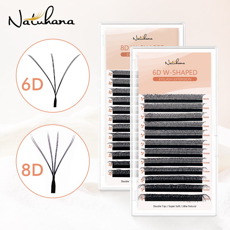 Eyelash Extension Double Volume - NATUHANA C D L LU Curl