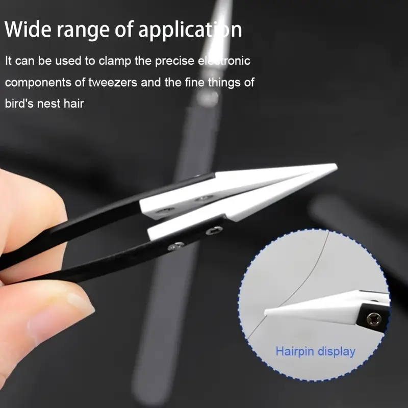 Ceramic antistatic tweezers, i - đánh giá và giá Isolation Tweezer Curved