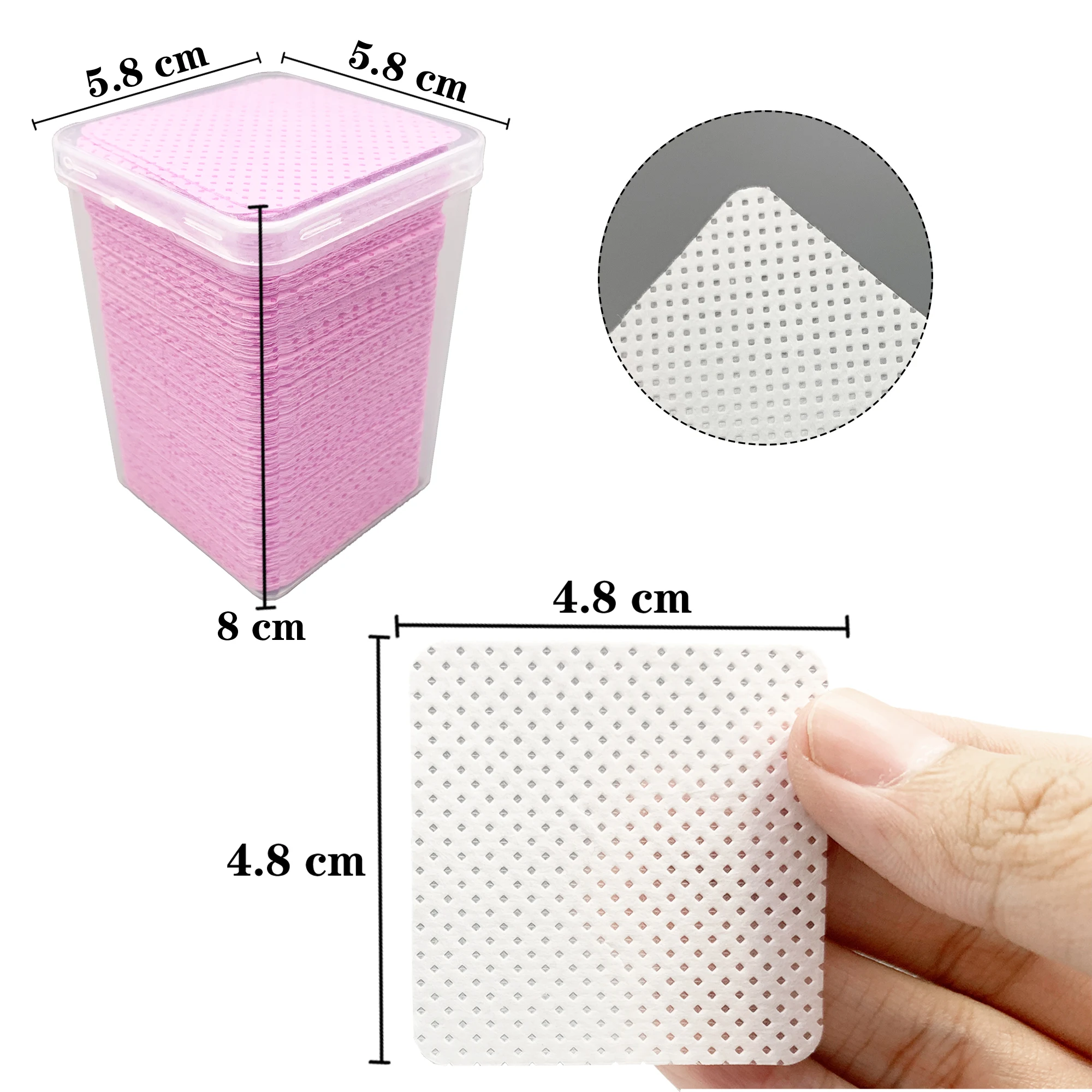 200Pcs/Box Lint Free Nail Wipe - đánh giá và giá Lash Removal Cream