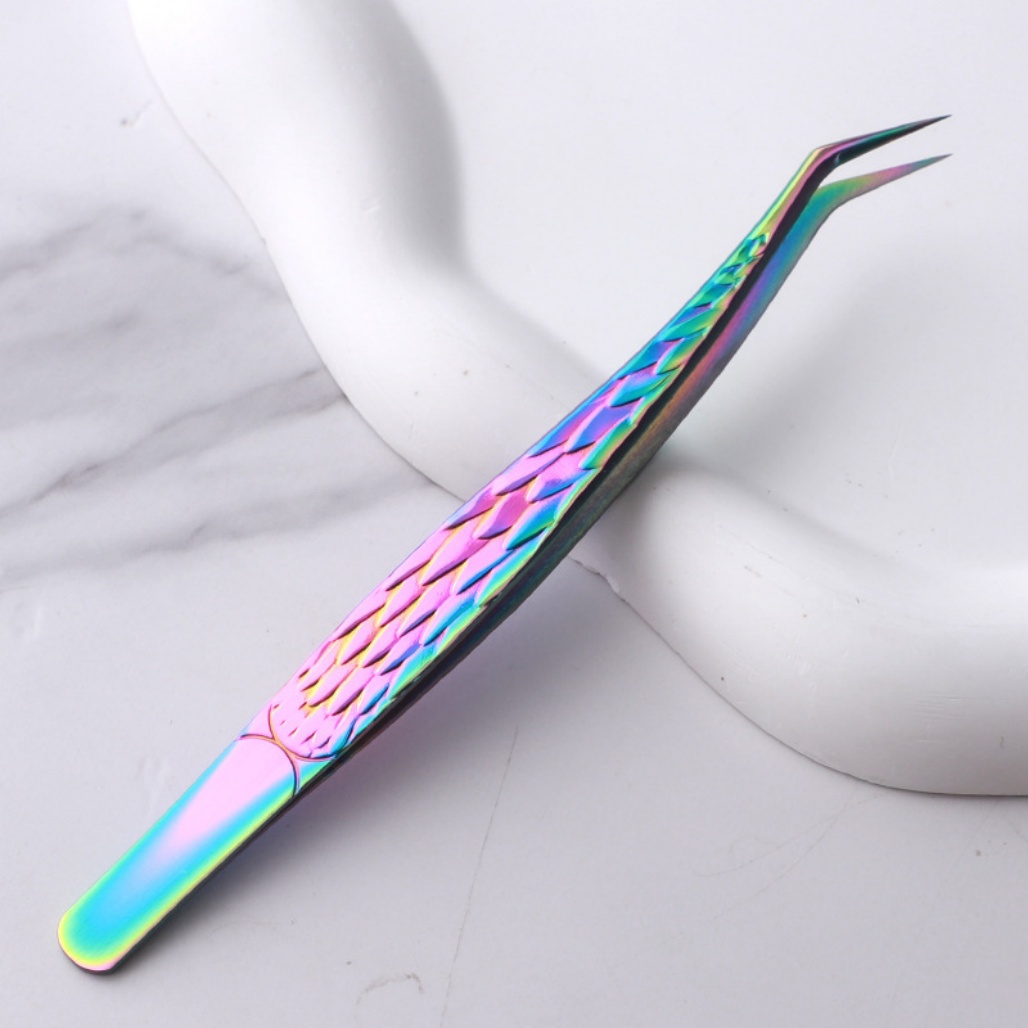 Professional Eyelash Extension - đánh giá và giá Isolation Tweezer Curved