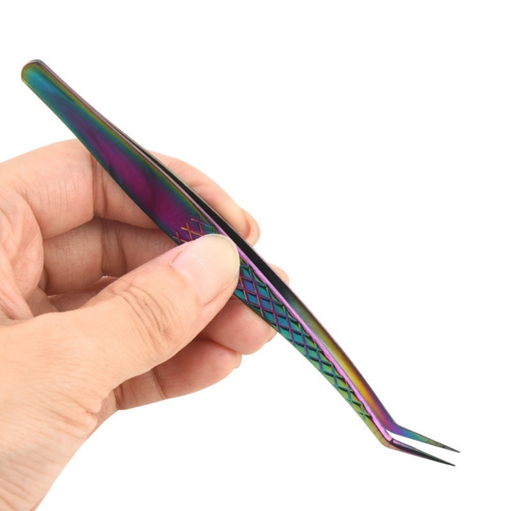 Professional Eyelash Extension - đánh giá và giá Isolation Tweezer Curved
