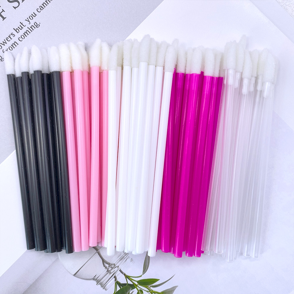 50/500PCS Disposable Lip Brush - đánh giá và giá Lashes Eyelash Extension