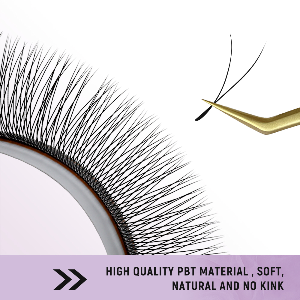 SAKURAHANA 2D YY Lashes Double - đánh giá và giá Eyelash Extension Double Volume