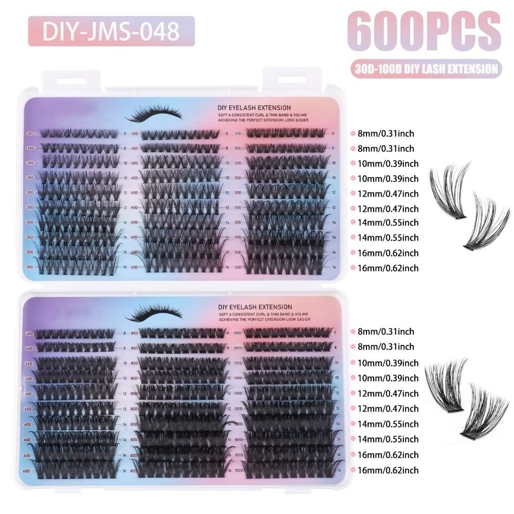 New Bond and Seal False Eyelas - đánh giá và giá Eyelash Extension Wispy Look