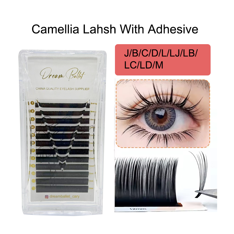 dream ballet Camellia Lashes w - đánh giá và giá Eyelash Extension C Curl