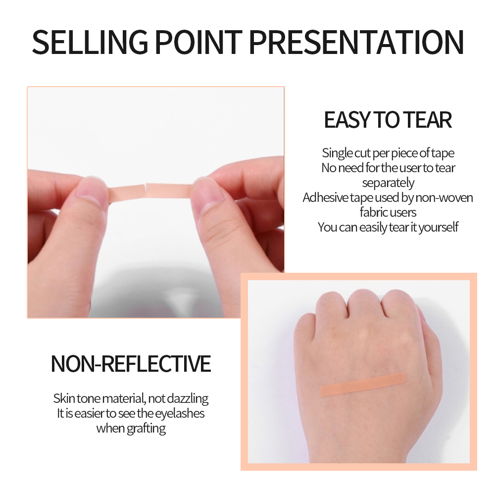 10/20pcs Eyelash Tape Non Wove - đánh giá và giá Eyelash Extension Course