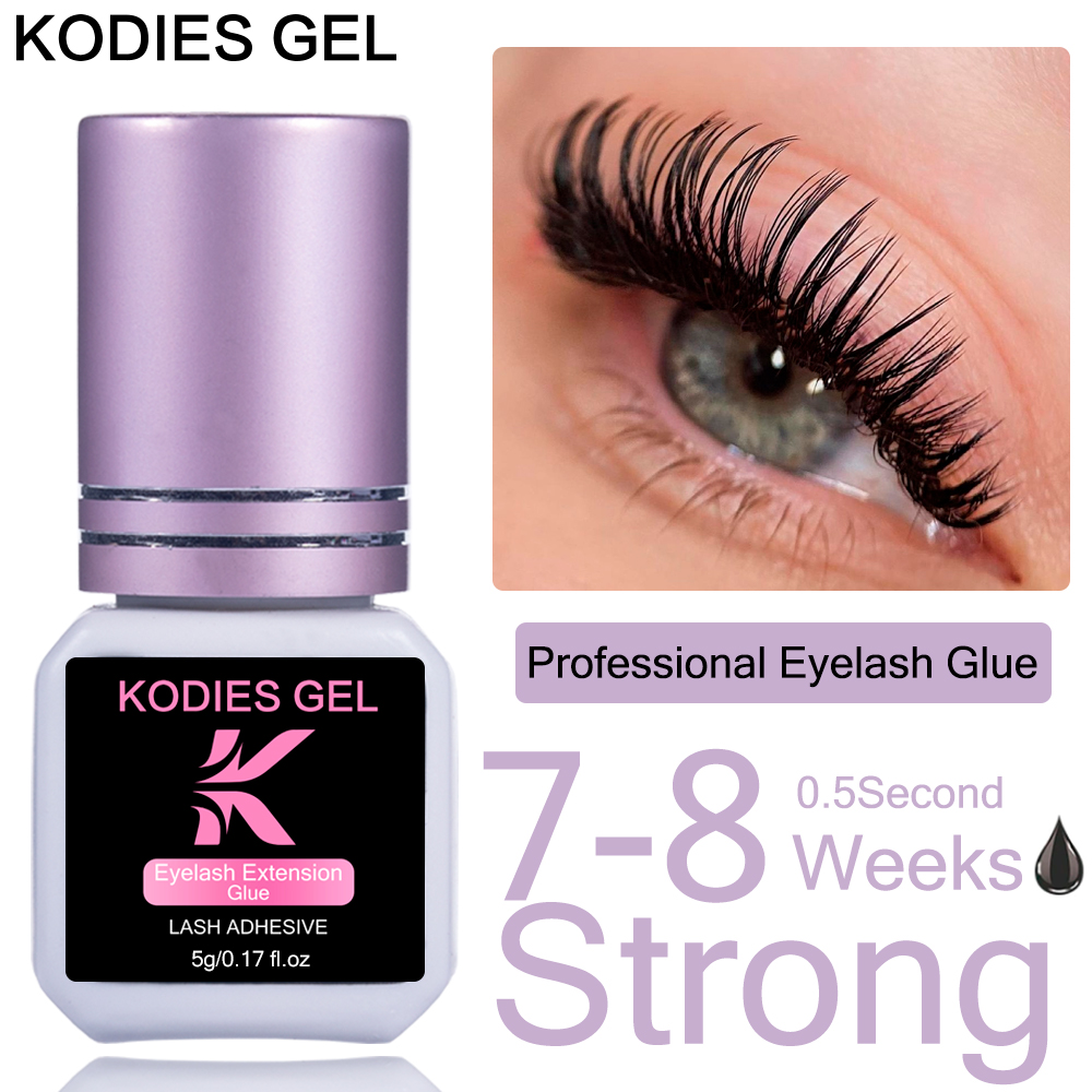 KODIES GEL Extra Strong Eyelas - đánh giá và giá Lash Removal Cream