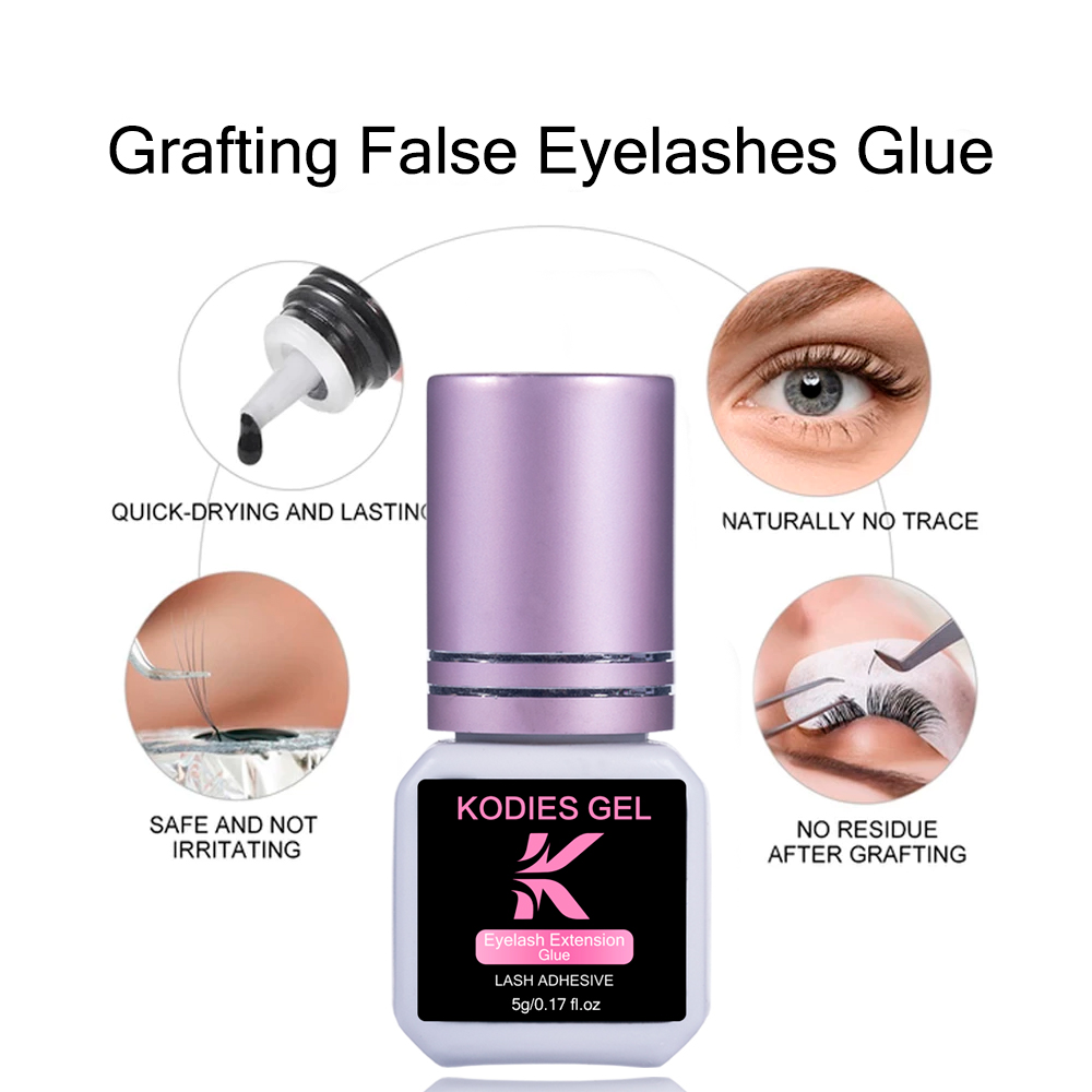 KODIES GEL Extra Strong Eyelas - đánh giá và giá Lash Removal Cream