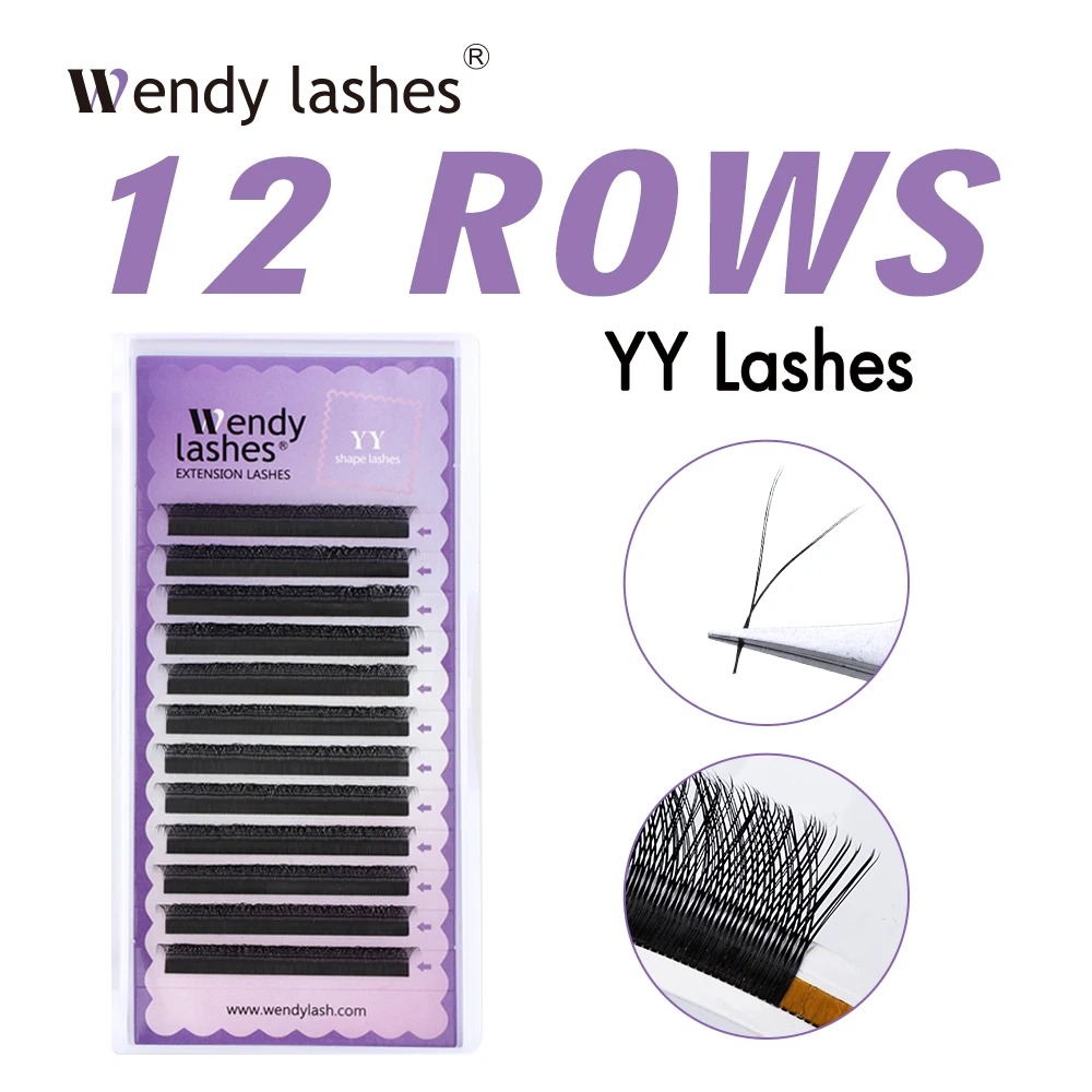 WENDY 2D YY Shape C/D Curl Eya - đánh giá và giá Eyelash Extension C Curl
