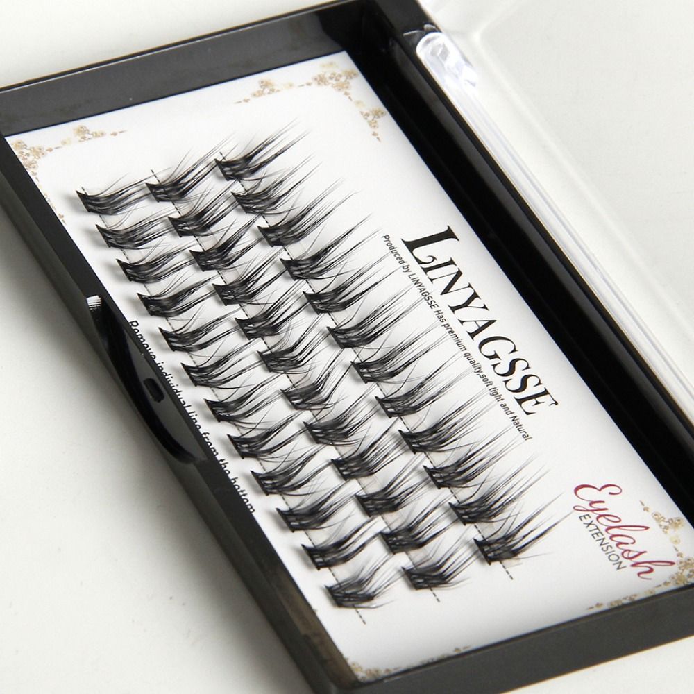 L Curl Individual Eyelashes Wi - đánh giá và giá Eyelash Extension Wispy Look
