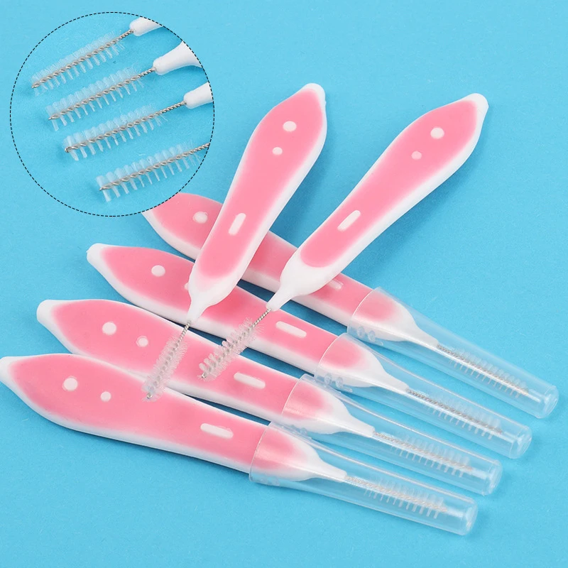 10 Pcs Eyebrow Brushes Mini Br - đánh giá và giá Lashes Eyelash Extension