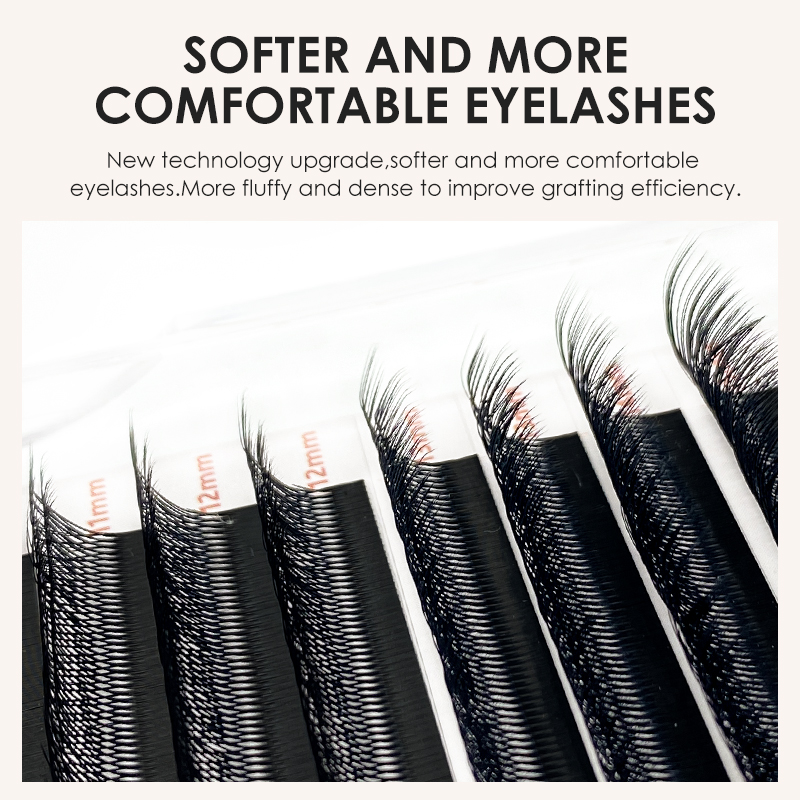 NATUHANA C D L LU Curl Premade - đánh giá và giá Eyelash Extension Double Volume