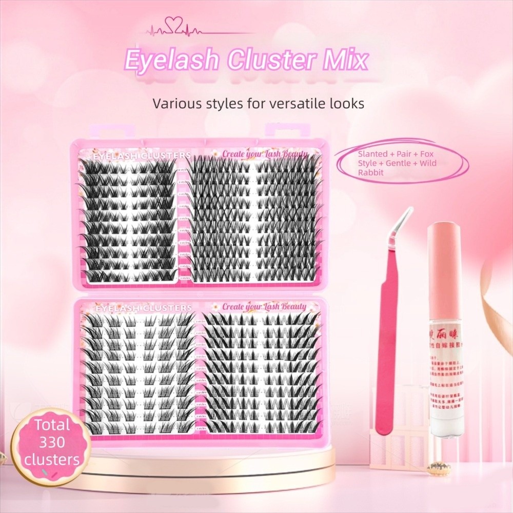 Hot Natural Look False Eyelash - đánh giá và giá Eyelash Extension C Curl