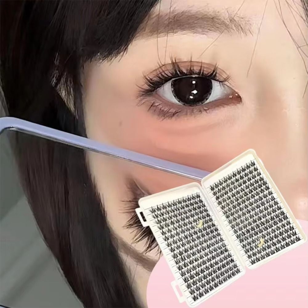 Natural Look False Eyelashes B - đánh giá và giá Eyelash Extension Wispy Look