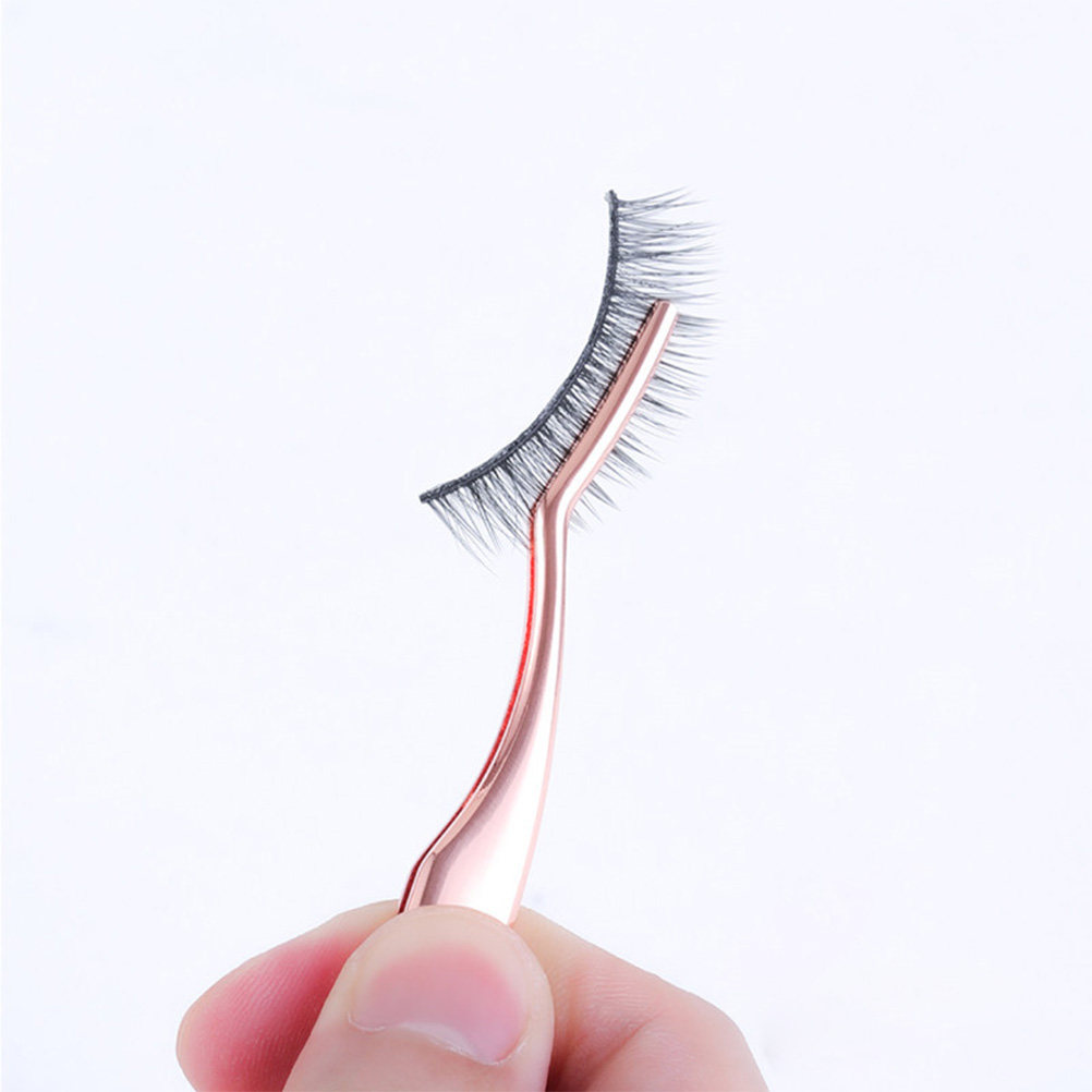 2Pcs Premium Metal Eyelash Twe - đánh giá và giá Isolation Tweezer Curved