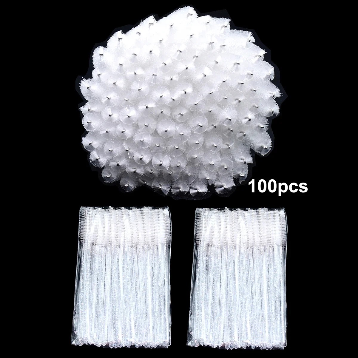 100pcs Disposable Eyelash Brus - đánh giá và giá Eyelash Extension Wholesale