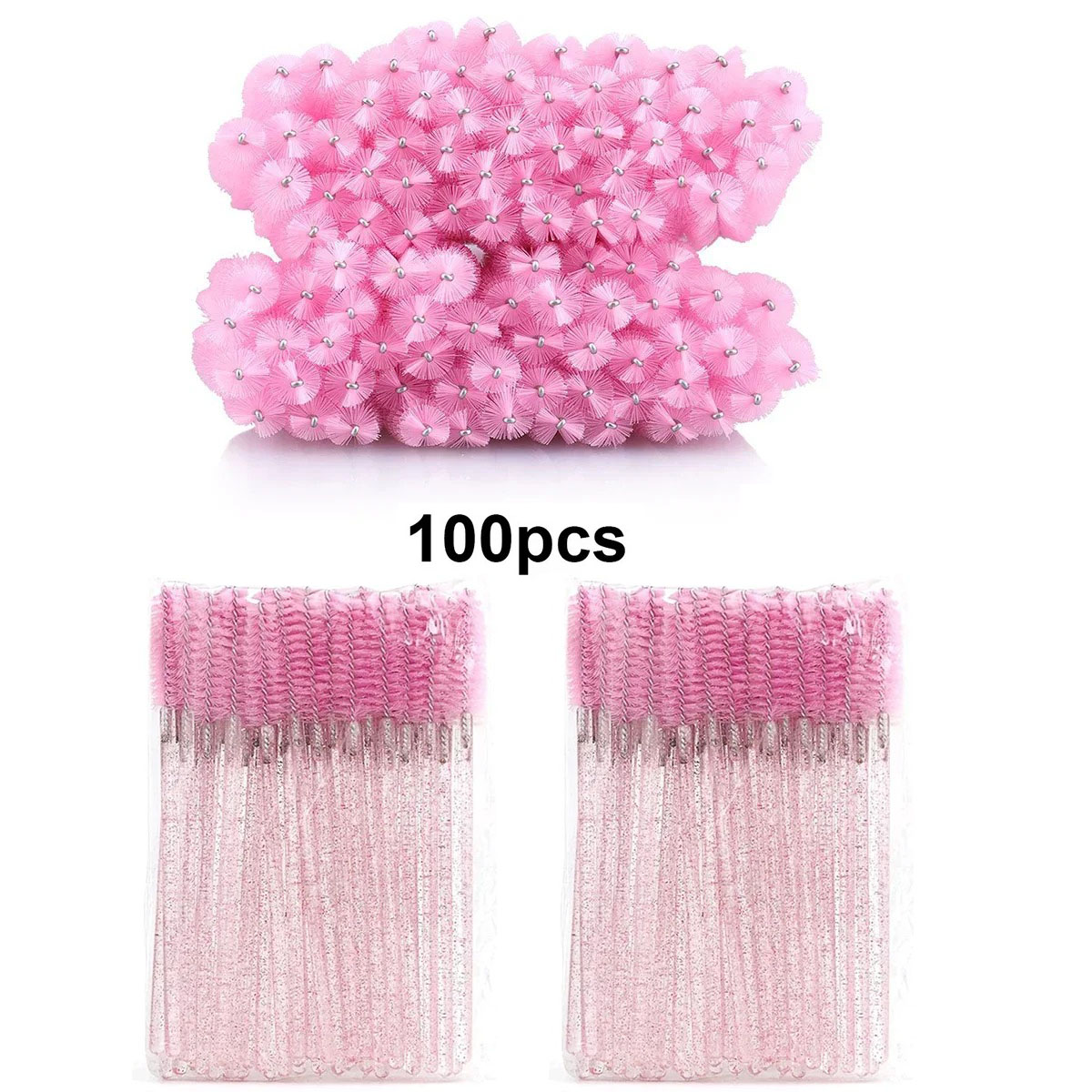 100pcs Disposable Eyelash Brus - đánh giá và giá Eyelash Extension Wholesale