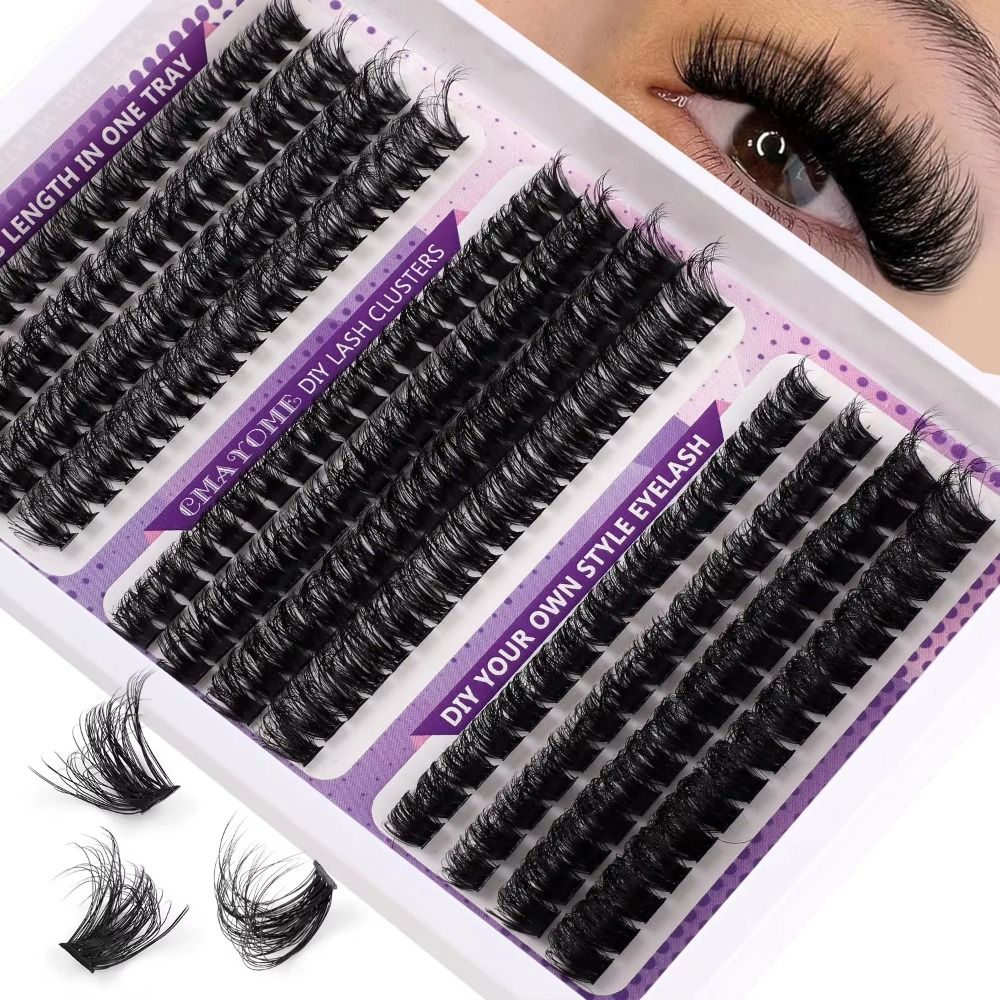 Natural Look False Eyelashes W - đánh giá và giá Eyelash Extension Wispy Look