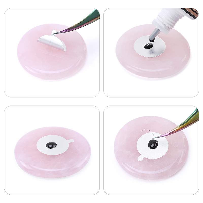 Glue Pallet Eyelashes Extensio - đánh giá và giá Eyelash Extension Course