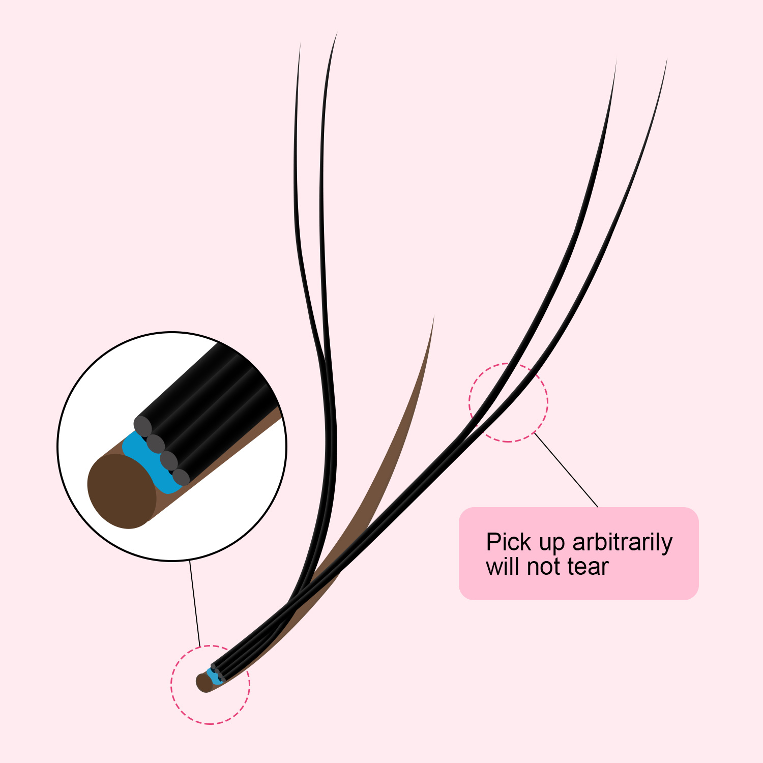 ARISON Brown 2D YY Lashes Doub - đánh giá và giá Eyelash Extension Double Volume
