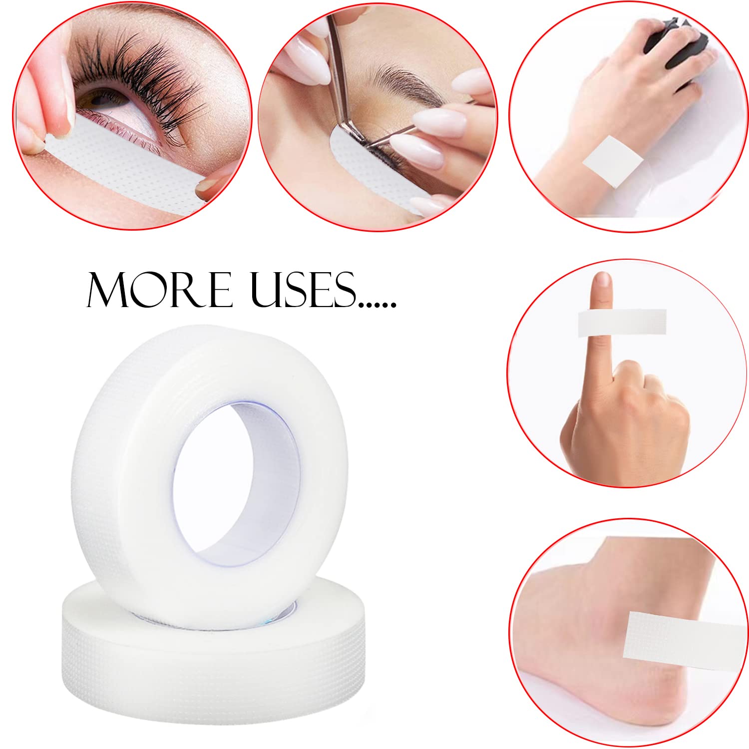 Eyelash Tape Transparent Adhes - đánh giá và giá Lash Removal Cream