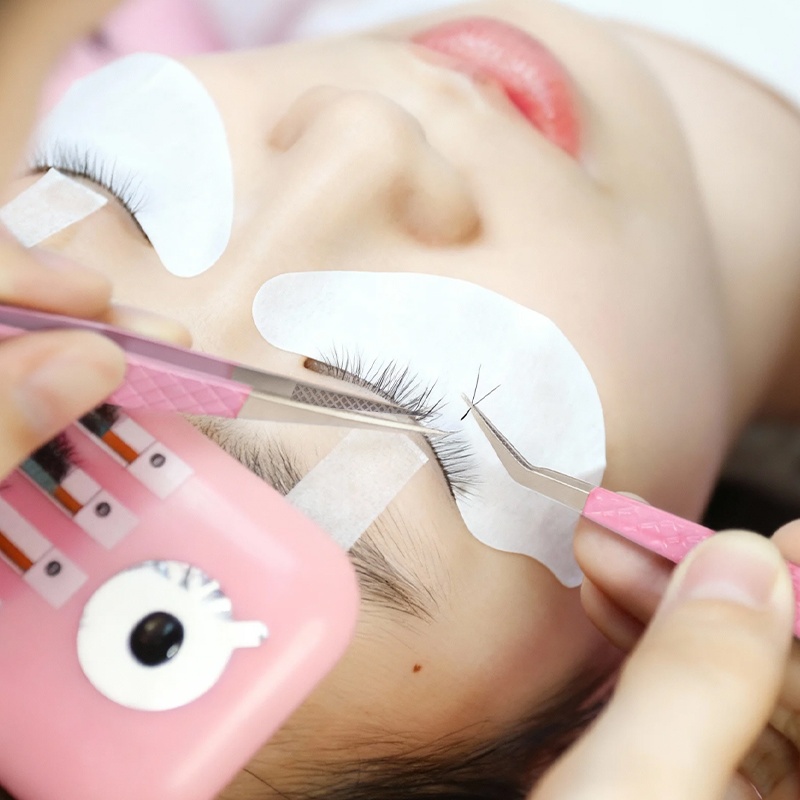 High Precision Eyelash Extensi - đánh giá và giá Isolation Tweezer Curved