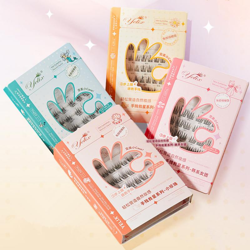 7 Rows Self-Adhesive Eyelashes - đánh giá và giá Lash Adhesive Glue