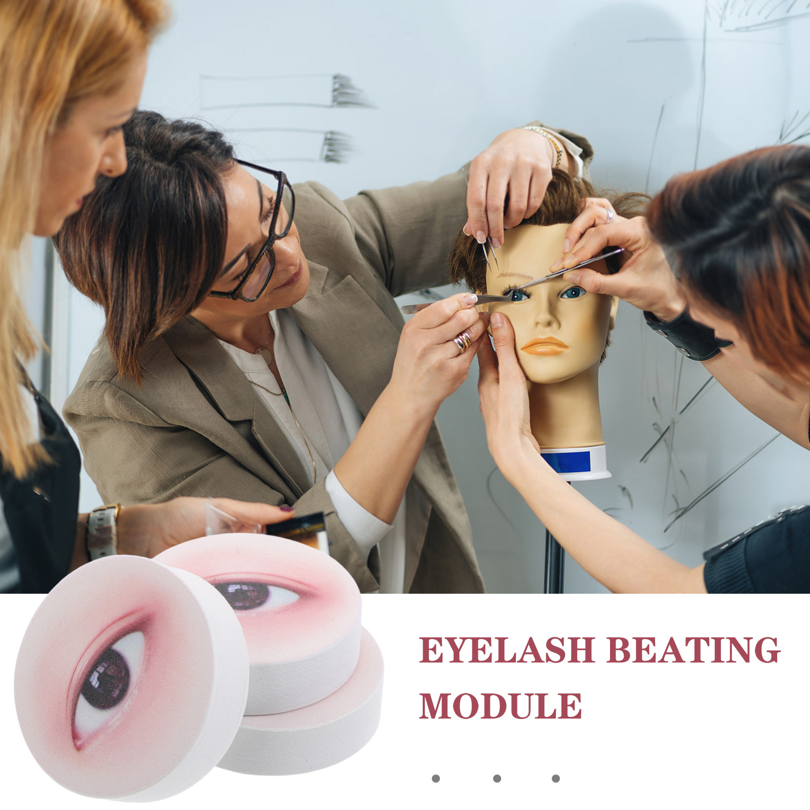 3Pcs Lash Extension Practice B - đánh giá và giá Lashes Eyelash Extension