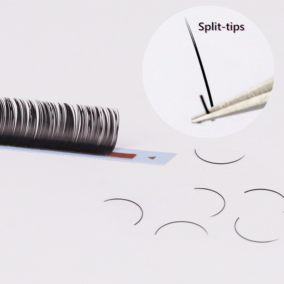 Ellipse Flat Volume Eyelash Ex - đánh giá và giá Eyelash Extension Double Volume