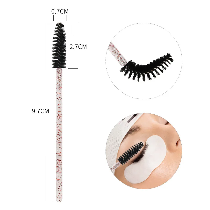 Brushes Lip 100PCS Disposable  - đánh giá và giá Eyelash Extension Wholesale