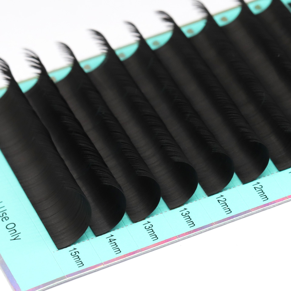 RUJADE Ellipse Flat Eyelash Ex - đánh giá và giá Eyelash Extension C Curl