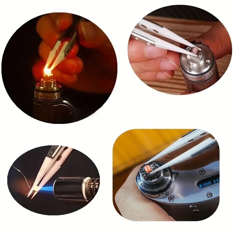 Ceramic antistatic tweezers, i - đánh giá và giá Isolation Tweezer Curved